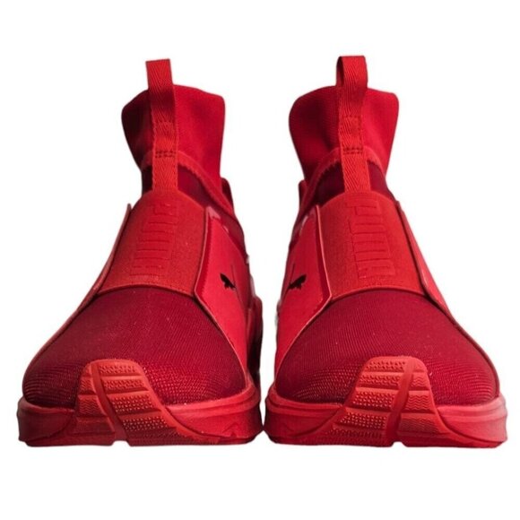 Puma Fierce Womens Fierce 2 High Risk Red High Top Trainers Size 7 - Picture 5 of 9